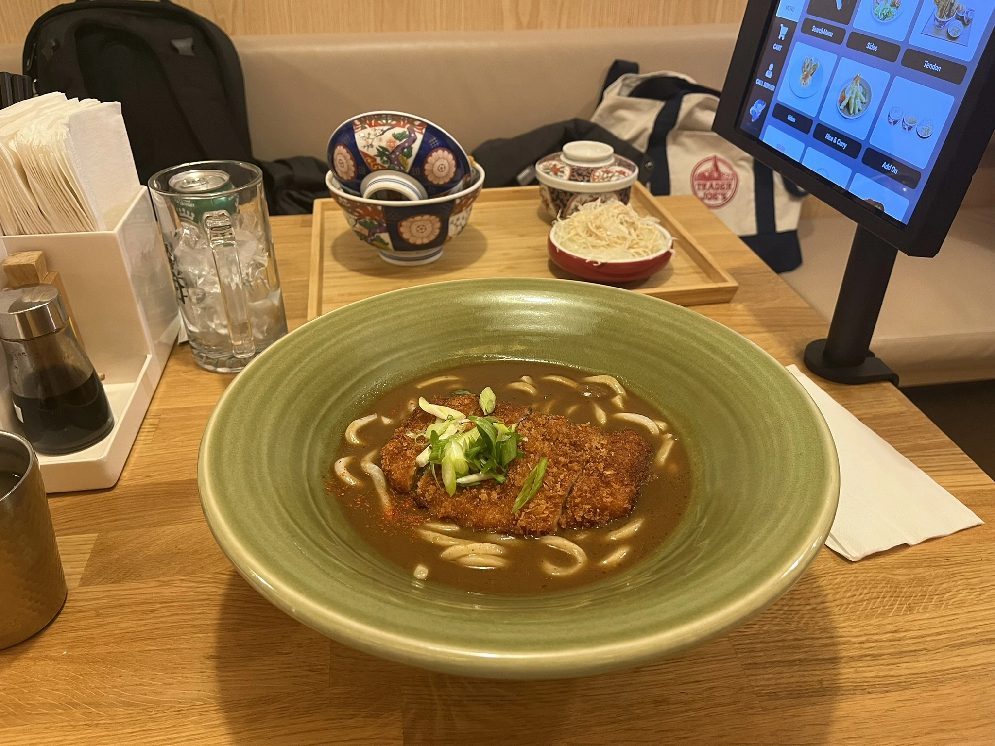 天丼琥珀うどん